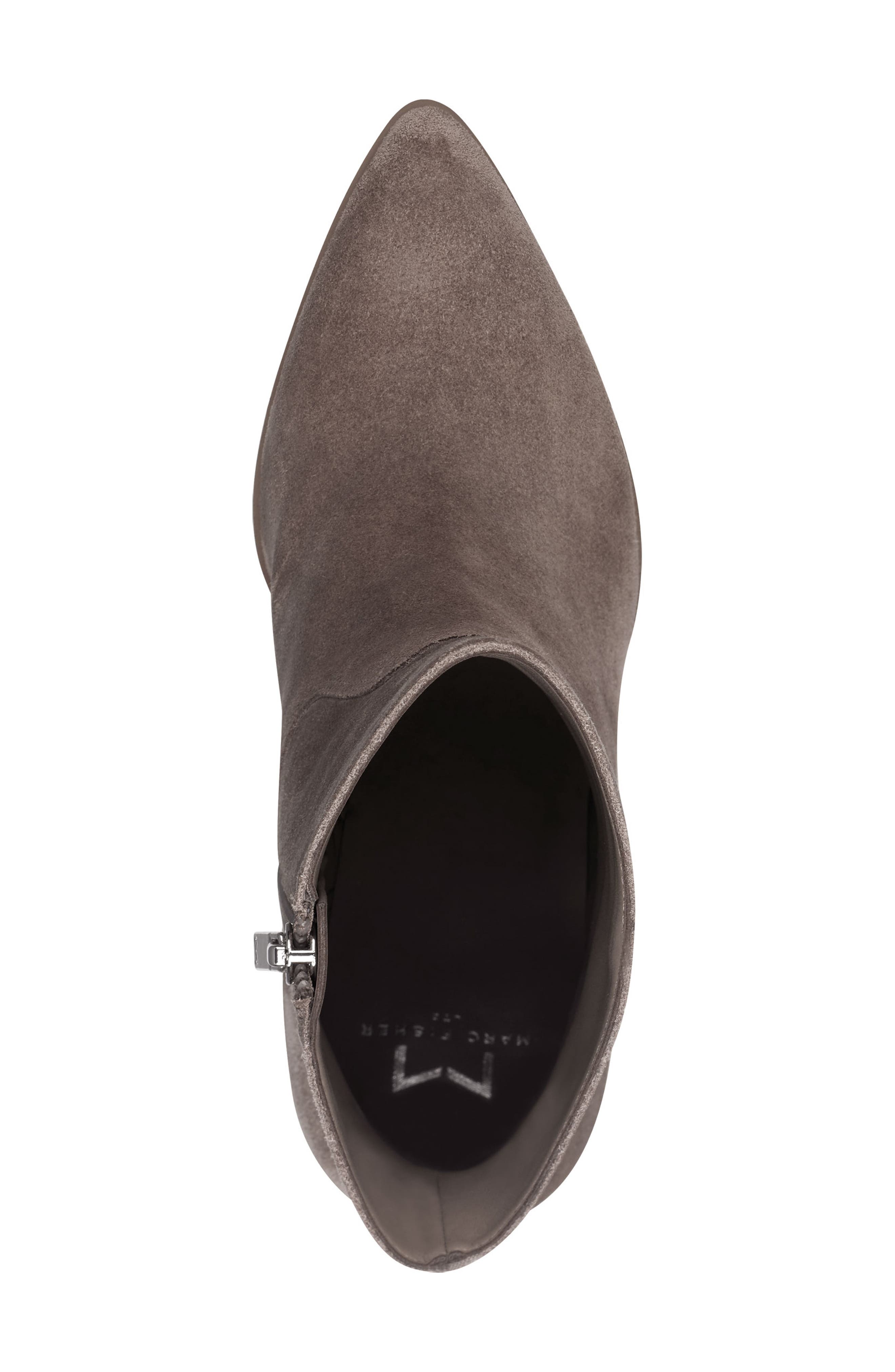Giana Western Bootie, Alternate, color, MEDIUM NATURAL SUEDE