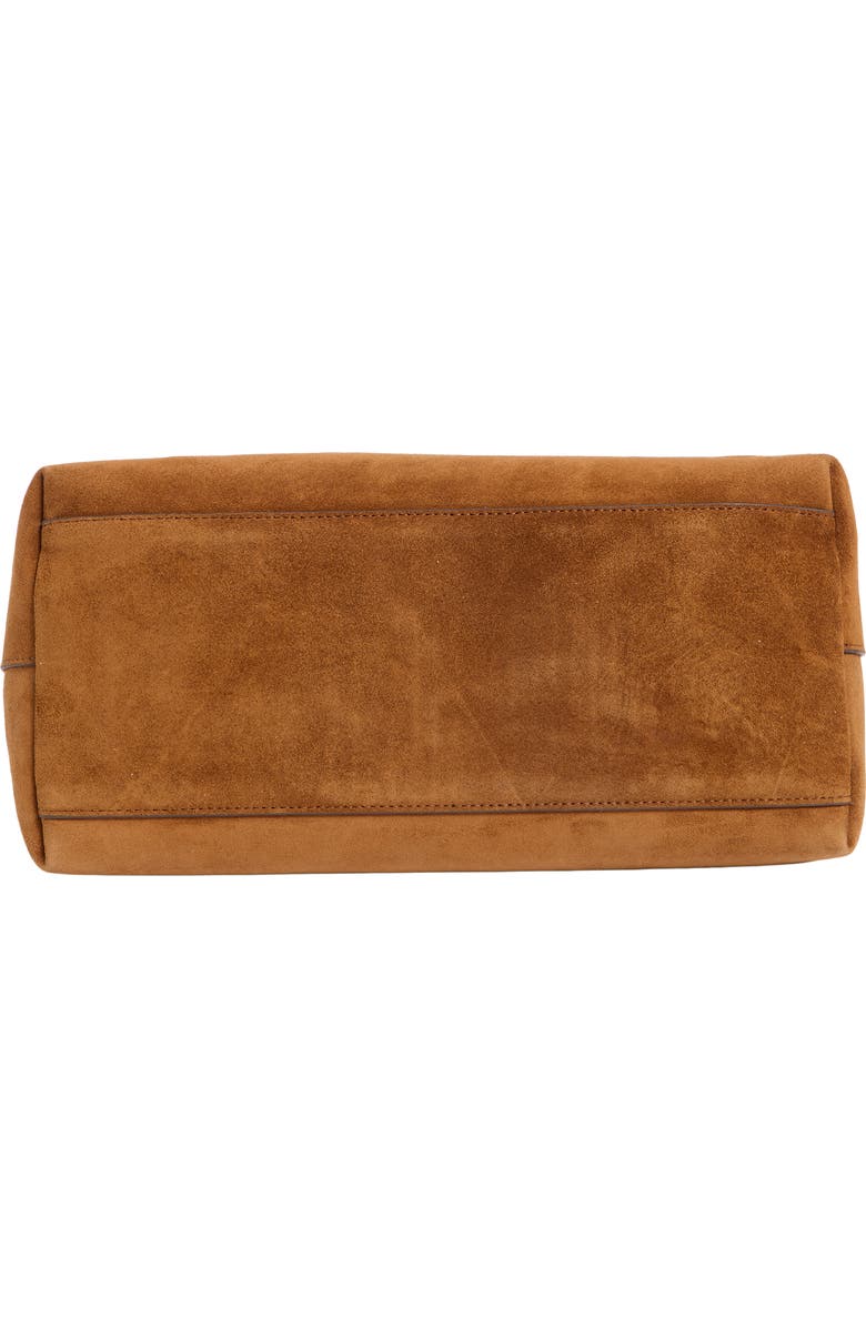 Rebecca Minkoff Megan Leather Hobo Bag, Alternate, color, Cannella