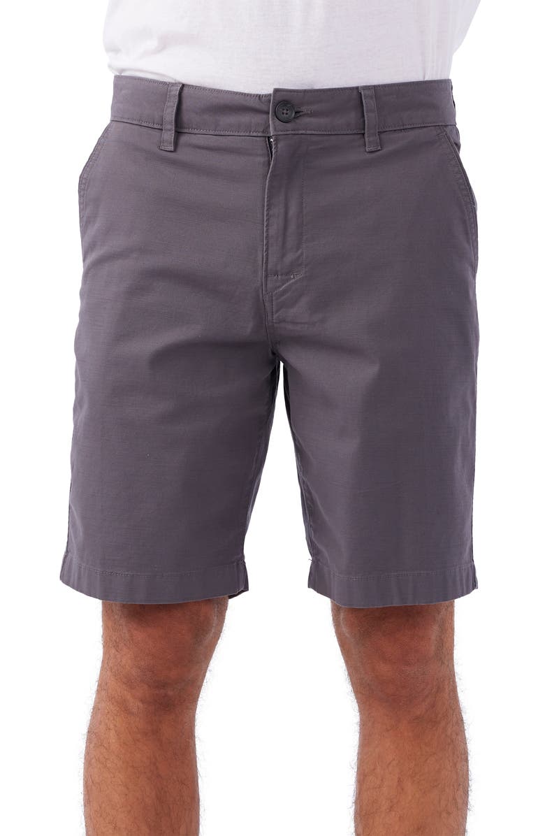 O'Neill Jay Stretch Flat Front Bermuda Shorts, Main, color, 