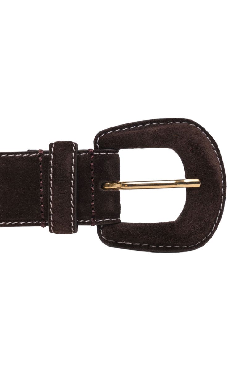 maje Suede belt, Alternate, color,