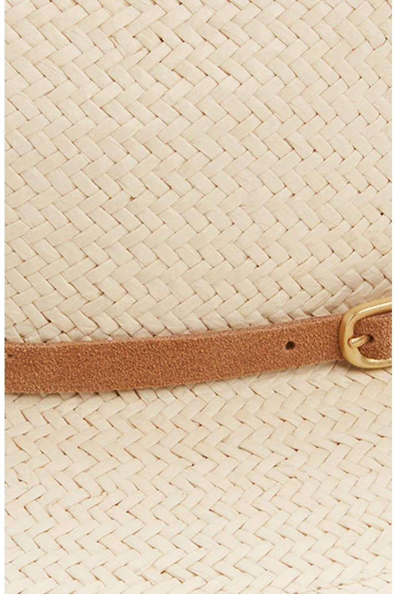 Packable Straw Fedora, Alternate, color, NATURAL