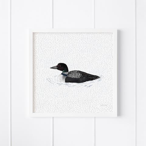 Loon Museum Quality 8" x 8" Art Print