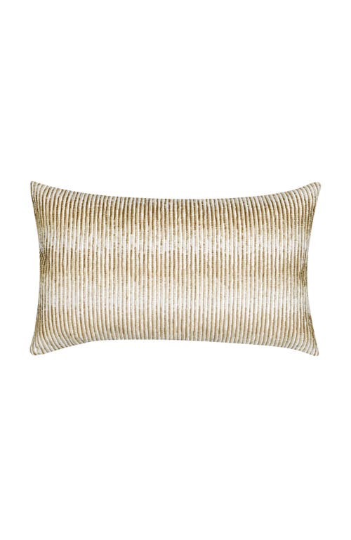 Elaine Smith Progress Multicolored Chenille Indoor & Outdoor Woven Accent Pillow