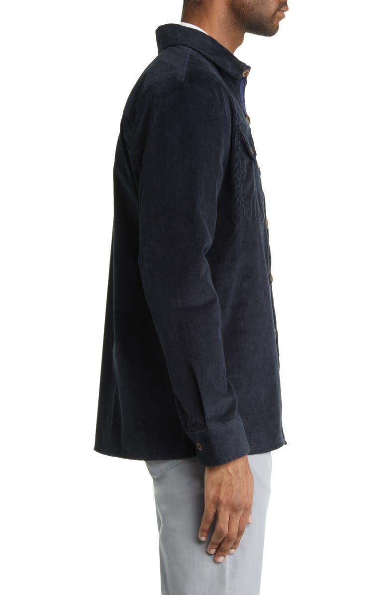Stone Rose Brushed Corduroy Overshirt, Alternate, color,