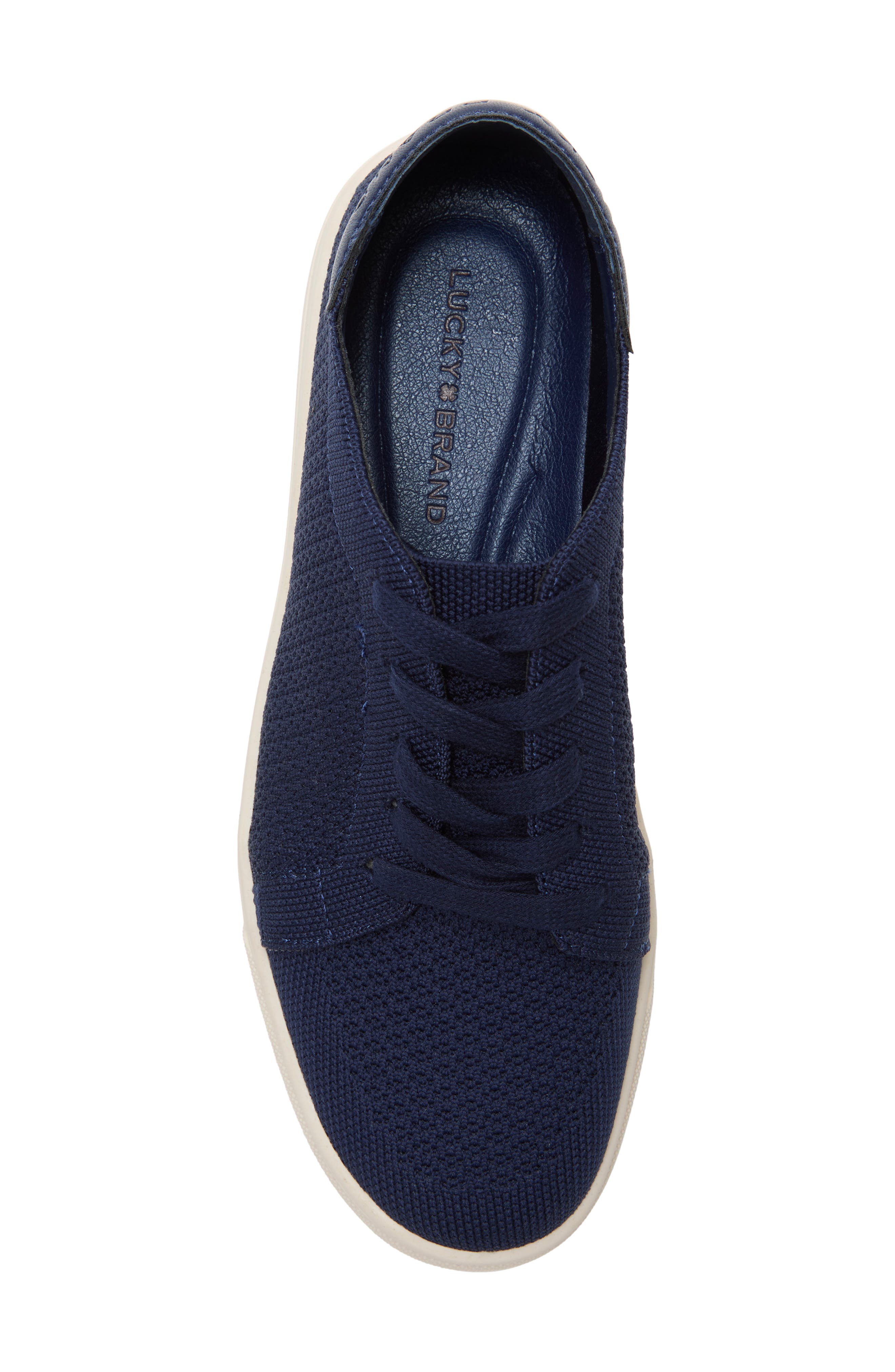 Leigan Sneaker, Alternate, color, PEACOAT