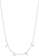 Bony Levy Classic Initial Personalized Diamond Pavé Charm Necklace