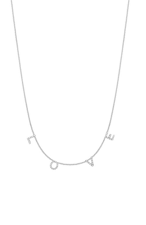 Bony Levy Classic Pendant 3 Charms In 18k White Gold - 4 Charms