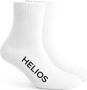 HELIOS THE HEATED COAT Thermal Retaining Wool Blend Crew Socks
