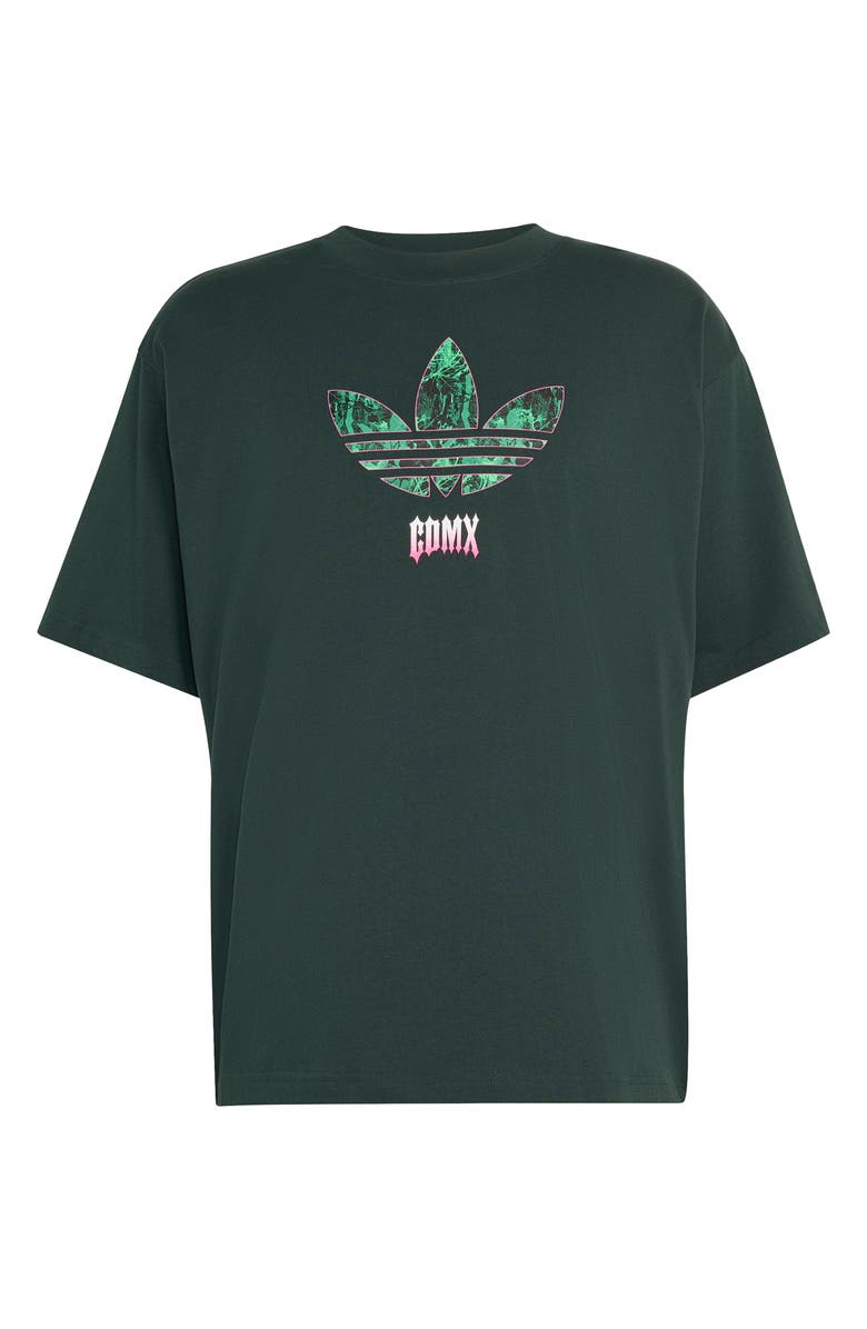 adidas Mexico City Cotton Graphic T-Shirt, Alternate, color, Shadow Green/ Black