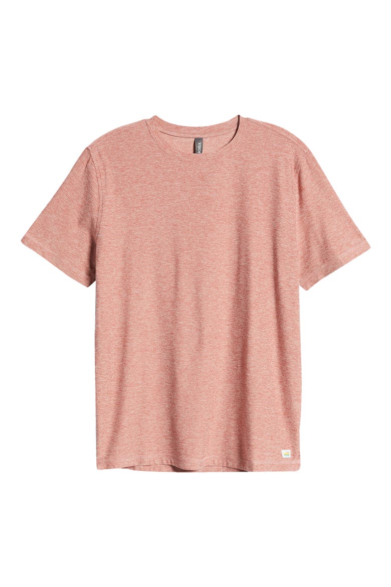 Strato Tech T-Shirt, Alternate, color, REDWOOD HEATHER