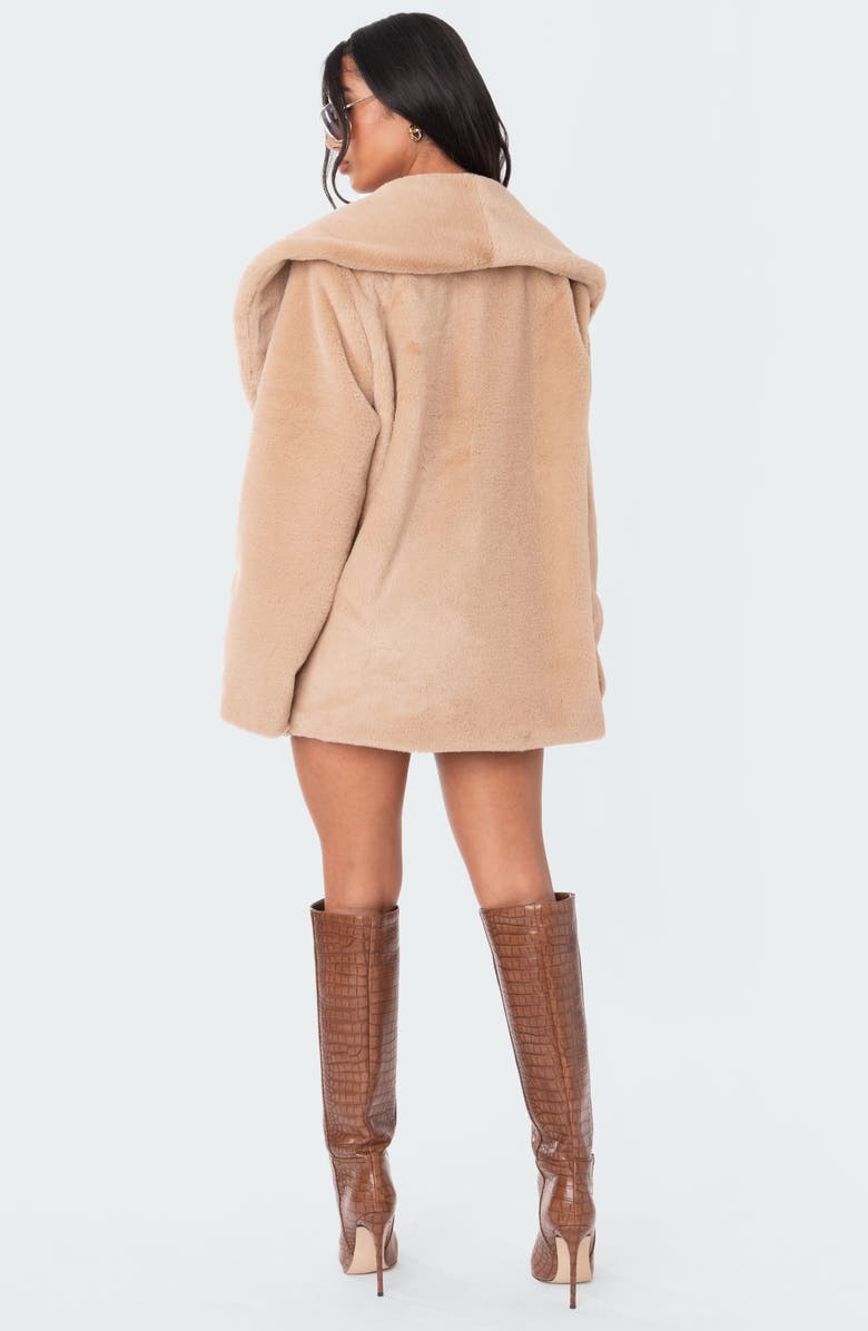 EDIKTED Briar Faux Fur Jacket, Alternate, color,