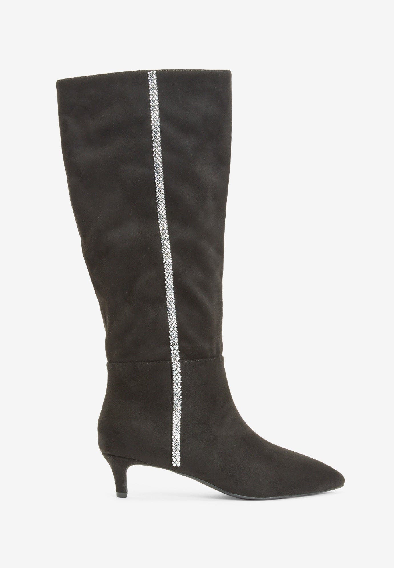 Comfortview The Marianna Tall Calf Boot, Alternate, color, Black