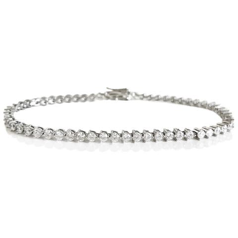 The Kate 3mm Tennis Anklet
