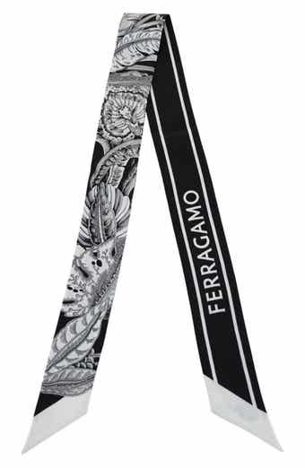FERRAGAMO Skinny Silk Scarf