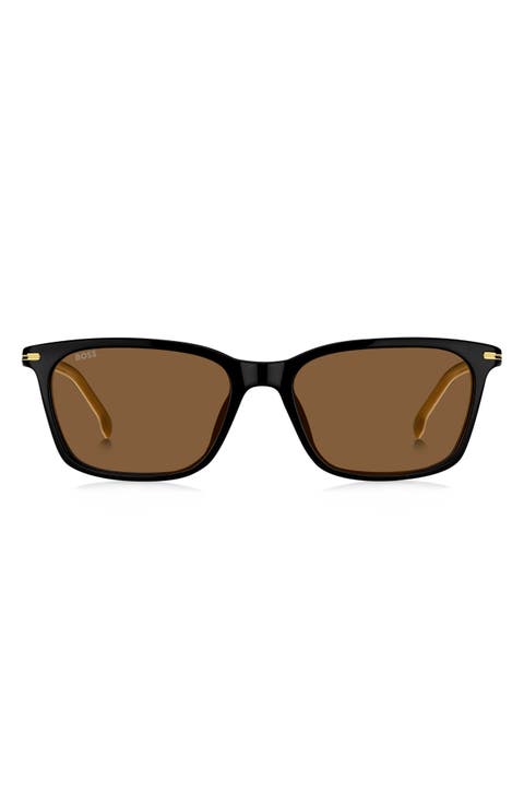56mm Square Sunglasses