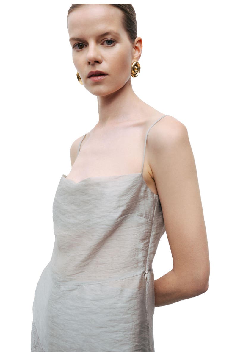 Nocturne Slit Strappy Blouse, Alternate, color, 