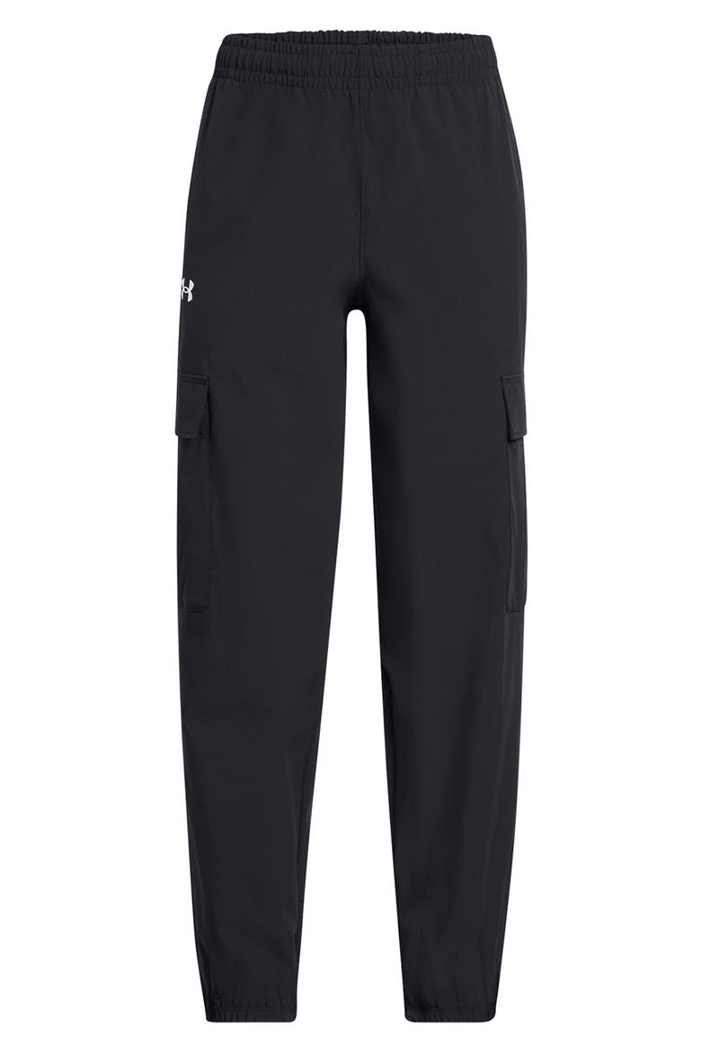 Kids' Rival WOven Cargo Pants, Main, color, 001 BLACK