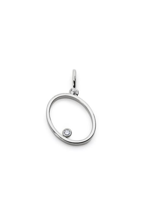 Lab Grown Diamond Initial Pendant