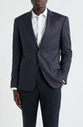 Emporio Armani G-Line Ombré Check Wool Sport Coat