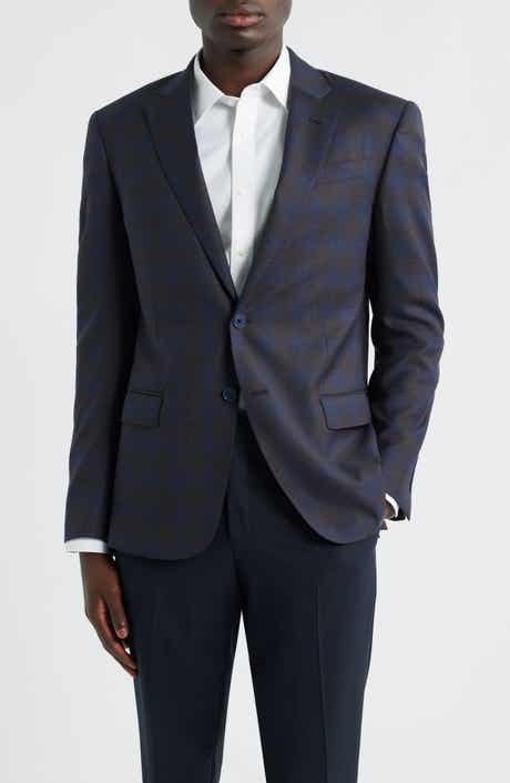 Emporio Armani G-Line Ombré Check Wool Sport Coat