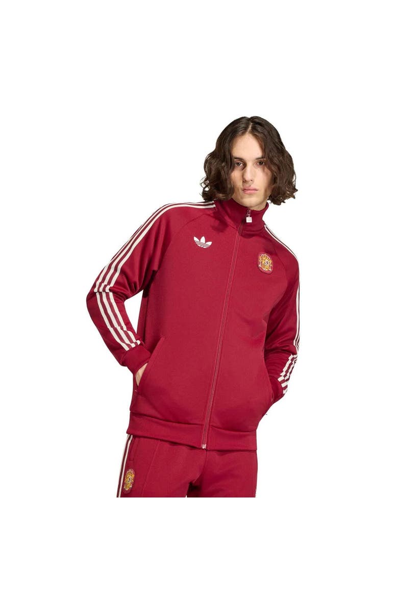Men's adidas Red Spain National Team Originals Full-Zip Track Jacket, Main, color, Red