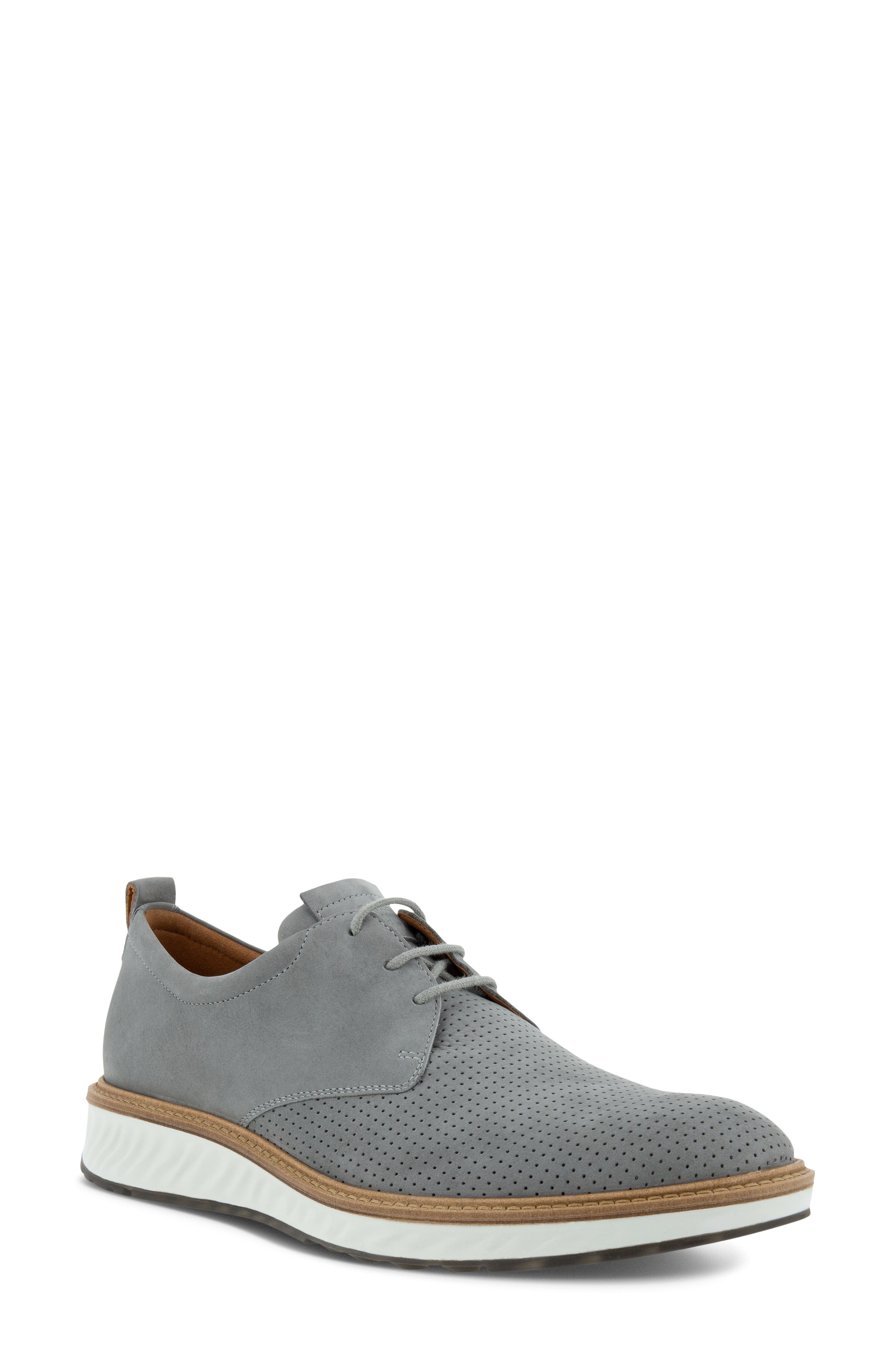 ECCO ST.1 Hybrid Perforated Plain Toe Derby, Main, color, 