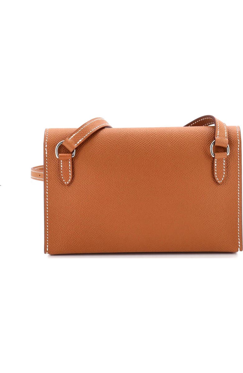 Pre-Owned Hermes Hermesnap Wallet Bag Epsom, Alternate, color,