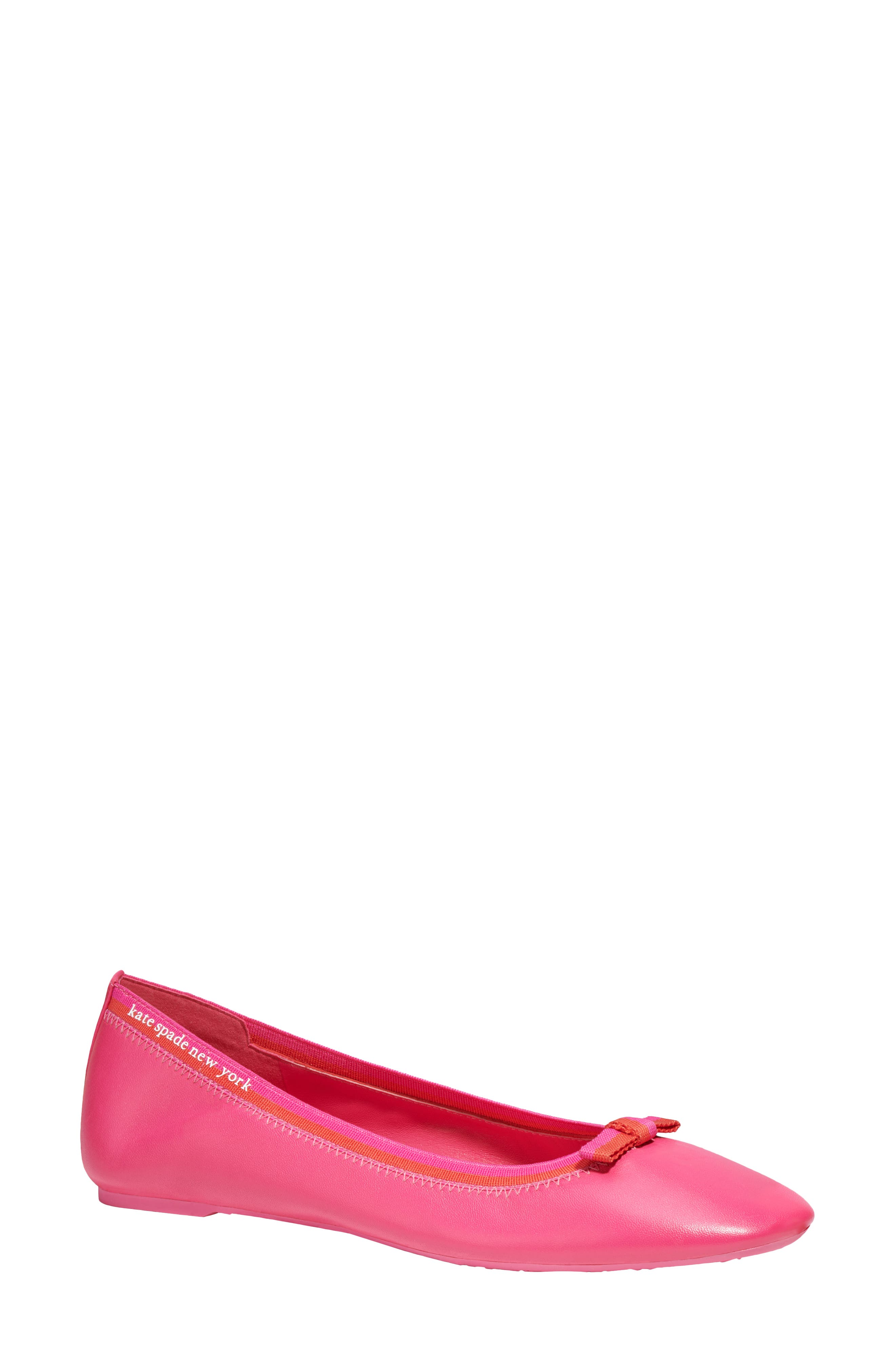 claudette ballet flat, Main, color, BRILLIANT MAGENTA MULTI