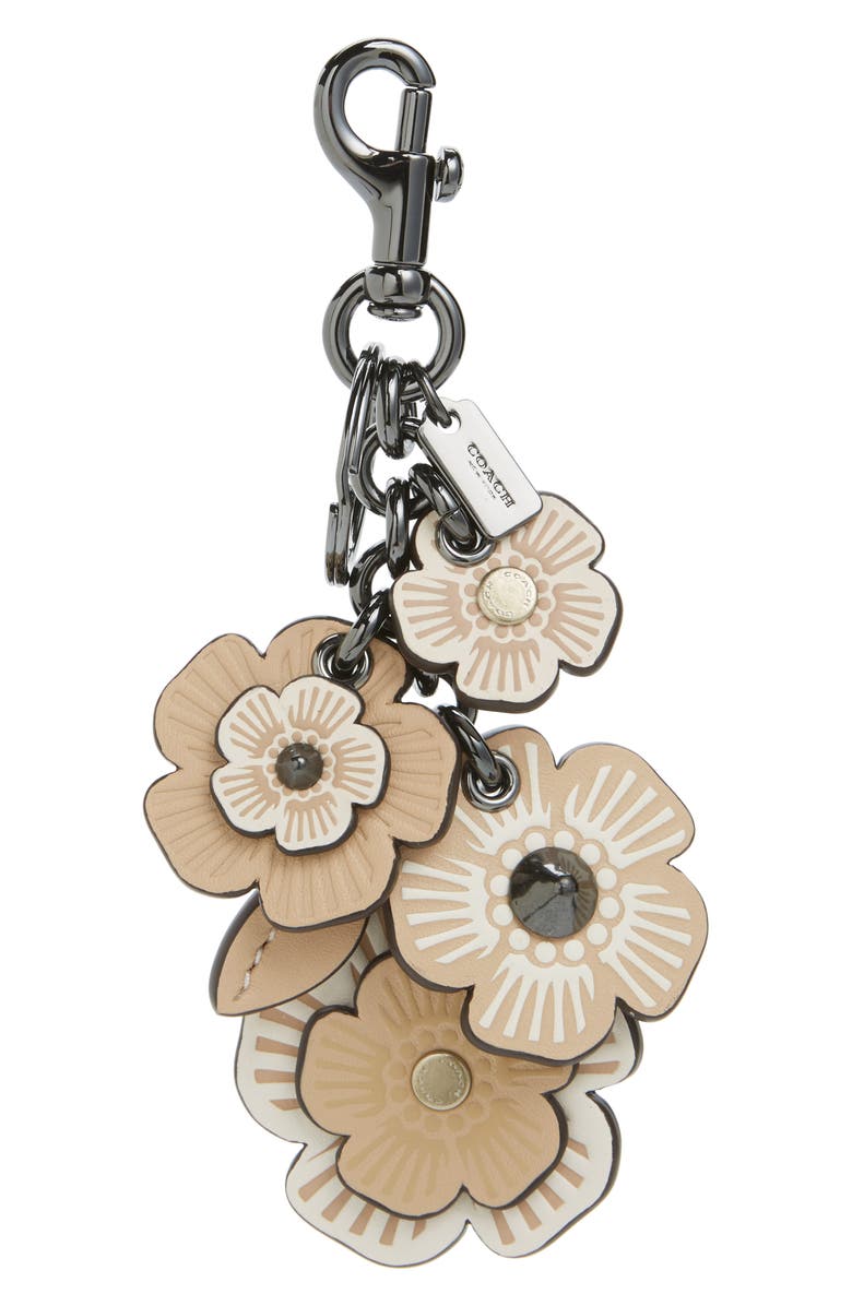 COACH 1941 Willow Floral Mix Bag Charm, Main, color, 