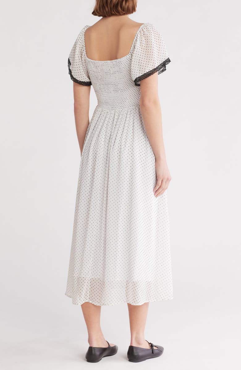 Lush Flutter Sleeve Midi Dress, Alternate, color,