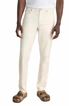 Faherty Stretch Terry Straight Leg Five-Pocket Pants