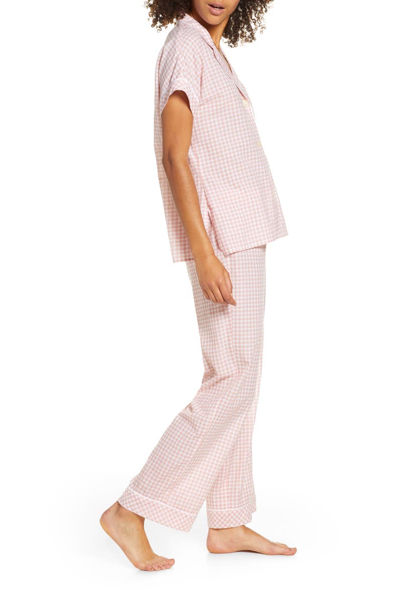 Gingham Check Bedtime Pajamas, Alternate, color, BESSY GINGHAM SWEET DAHLIA