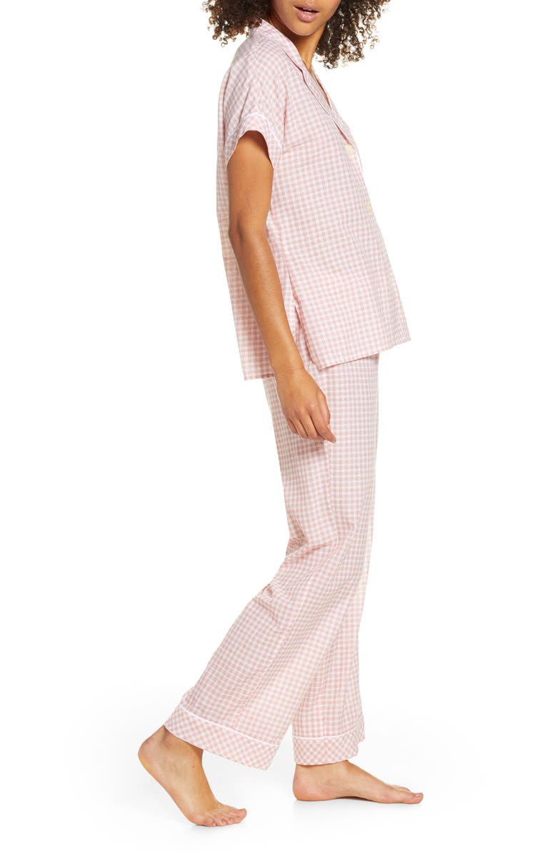 Madewell Gingham Check Bedtime Pajamas, Alternate, color, 