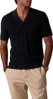 The Normal Brand Robles Texture Knit Camp Shirt