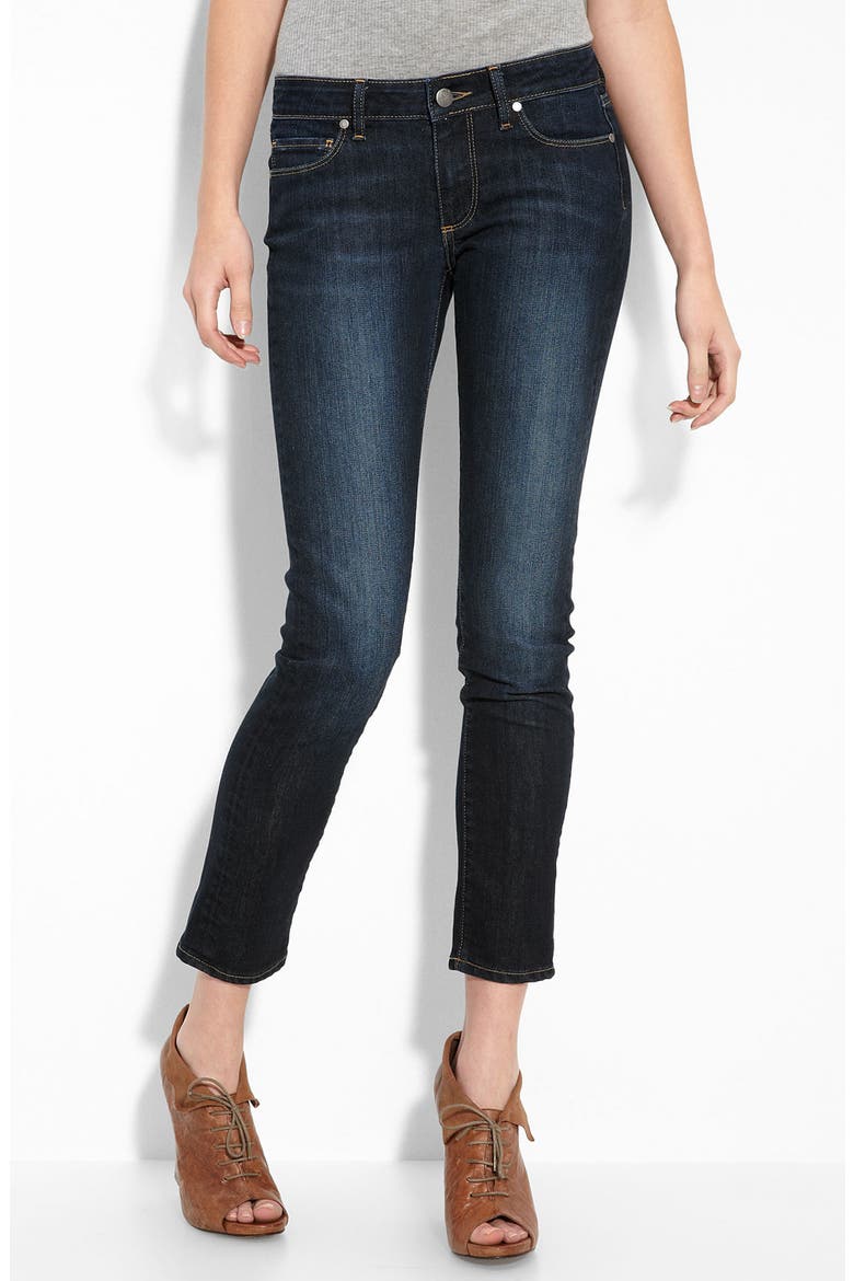 Denim 'Skyline' Ankle Peg Skinny Stretch Jeans, Main, color, SUPER REBELLIOUS