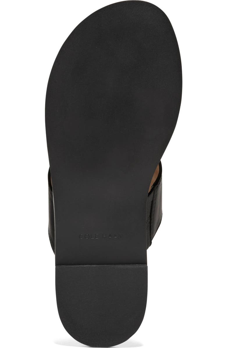 Cole Haan Flynn Thong Sandal, Alternate, color, Black Leather