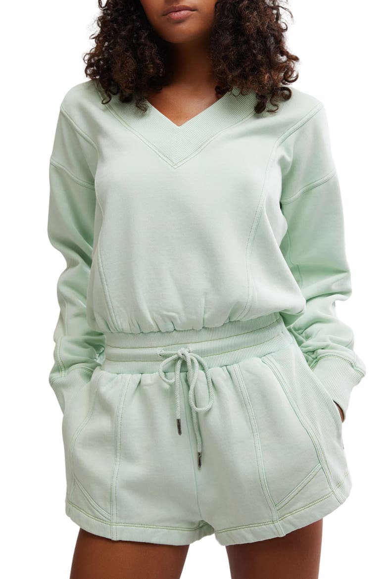 FP Movement Intercept Romper, Alternate, color, PISTACHIO