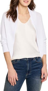 NIC+ZOE Cotton Blend Shrug Cardigan
