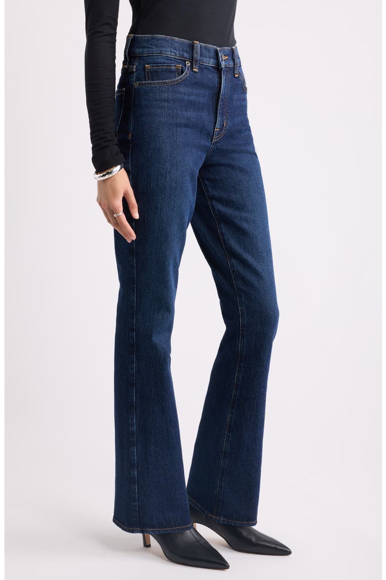 High Waist Bootcut Jeans, Alternate, color, ELLIOT WASH