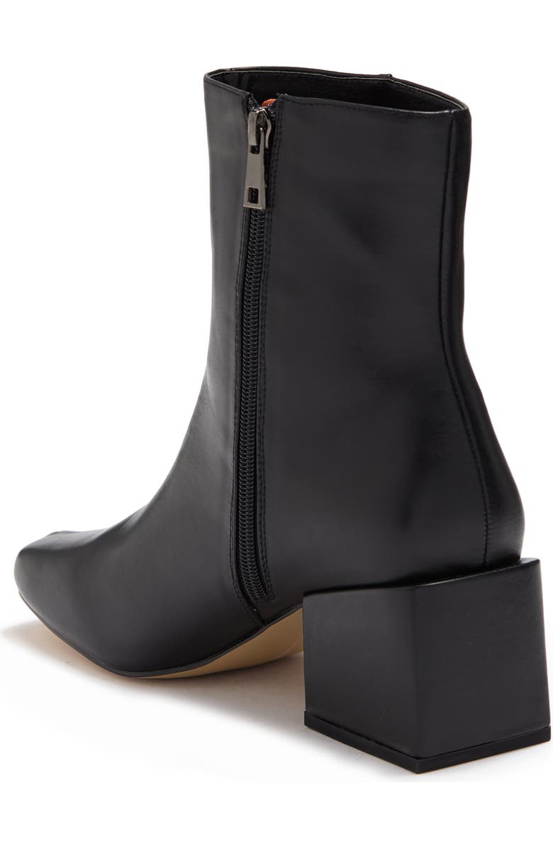 French Connection Toni Snakeskin Embossed Block Heel Bootie, Alternate, color,