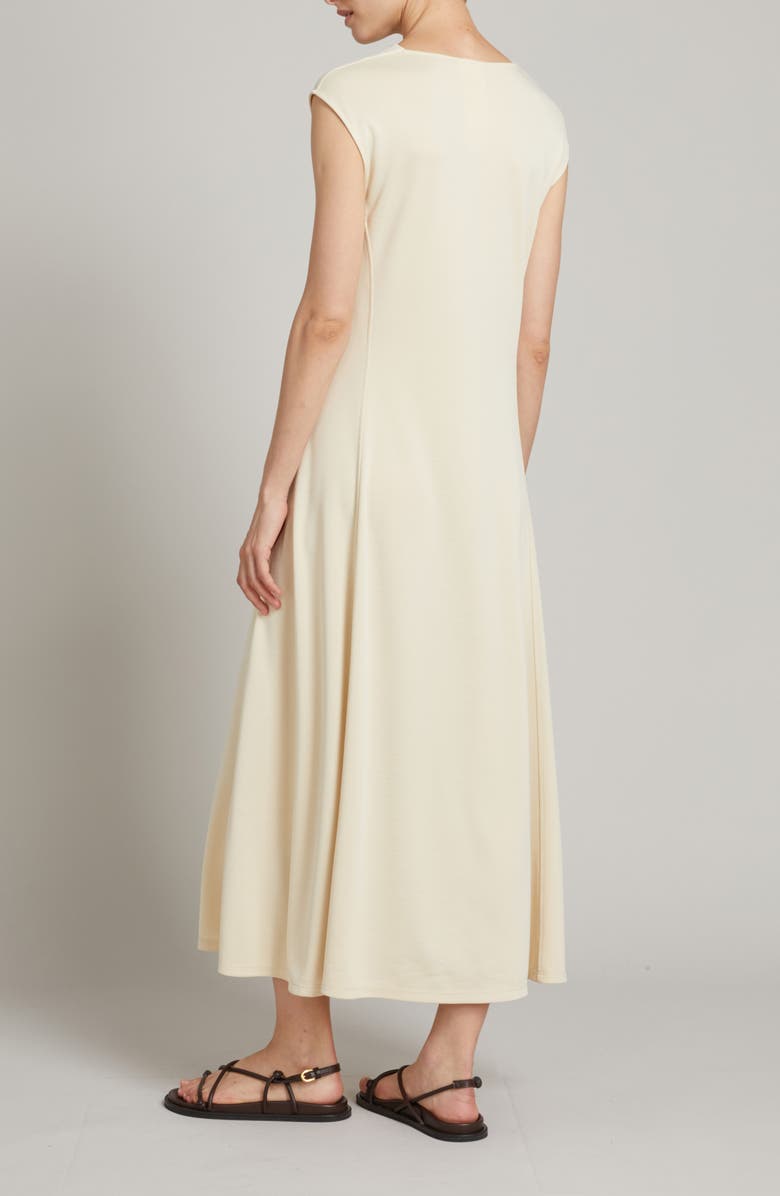 MM by Max Mara Vetusta Cowl Neck Jersey A-Line Midi Dress, Alternate, color, 