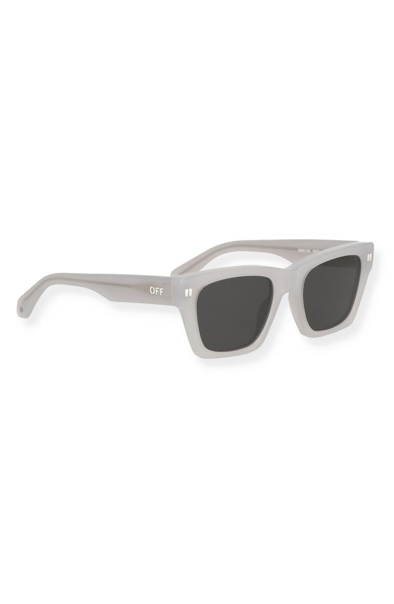 Off-White 53mm Valdez Square Sunglasses, Alternate, color, 