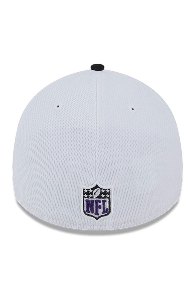 New Era Men's New Era White/Black Baltimore Ravens 2023 Sideline 39THIRTY Flex Hat, Alternate, color, White
