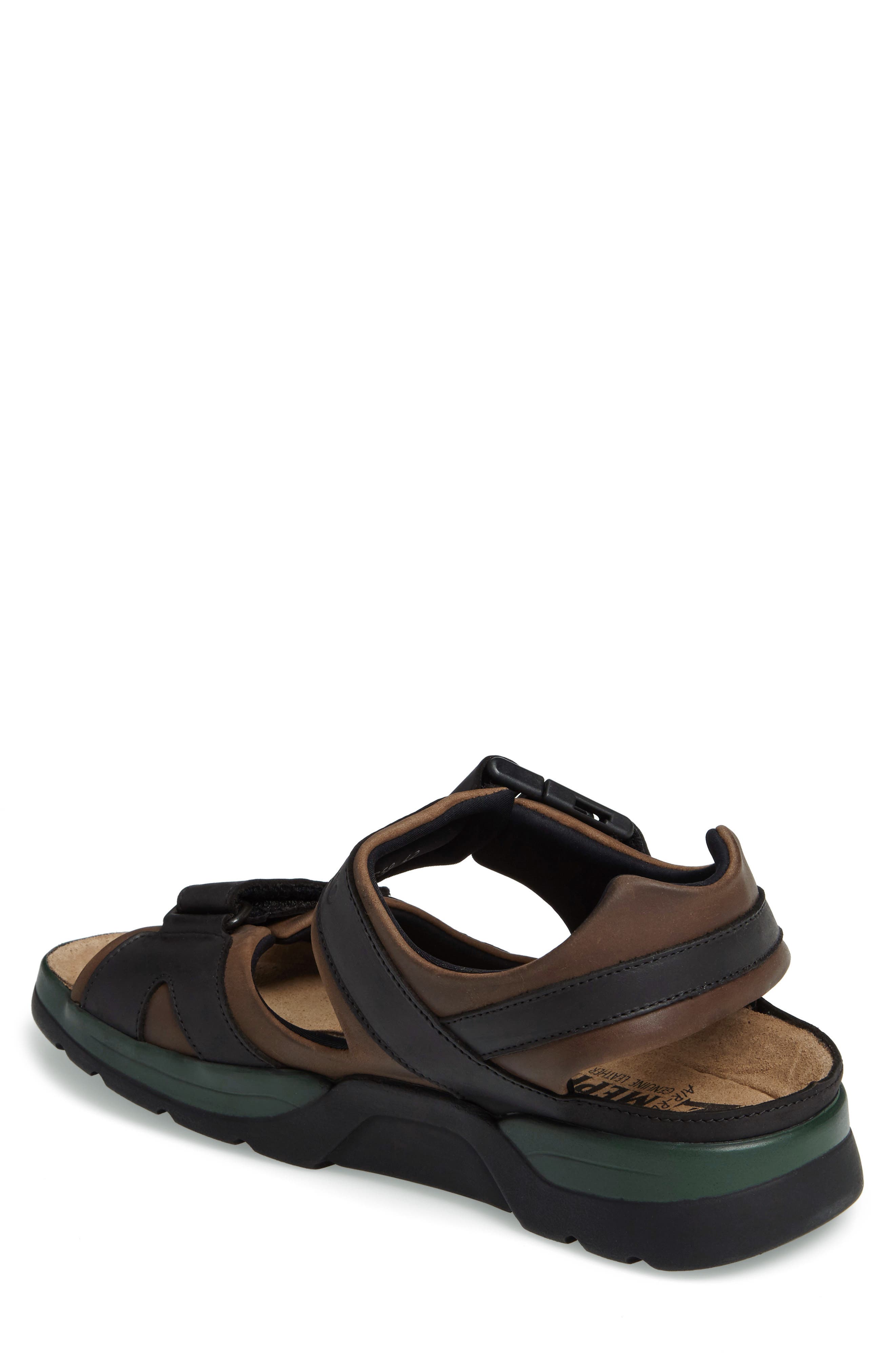 Mephisto 'Shark' Sandal, Alternate, color, 5751/5700 Dark Brown Sandycalf