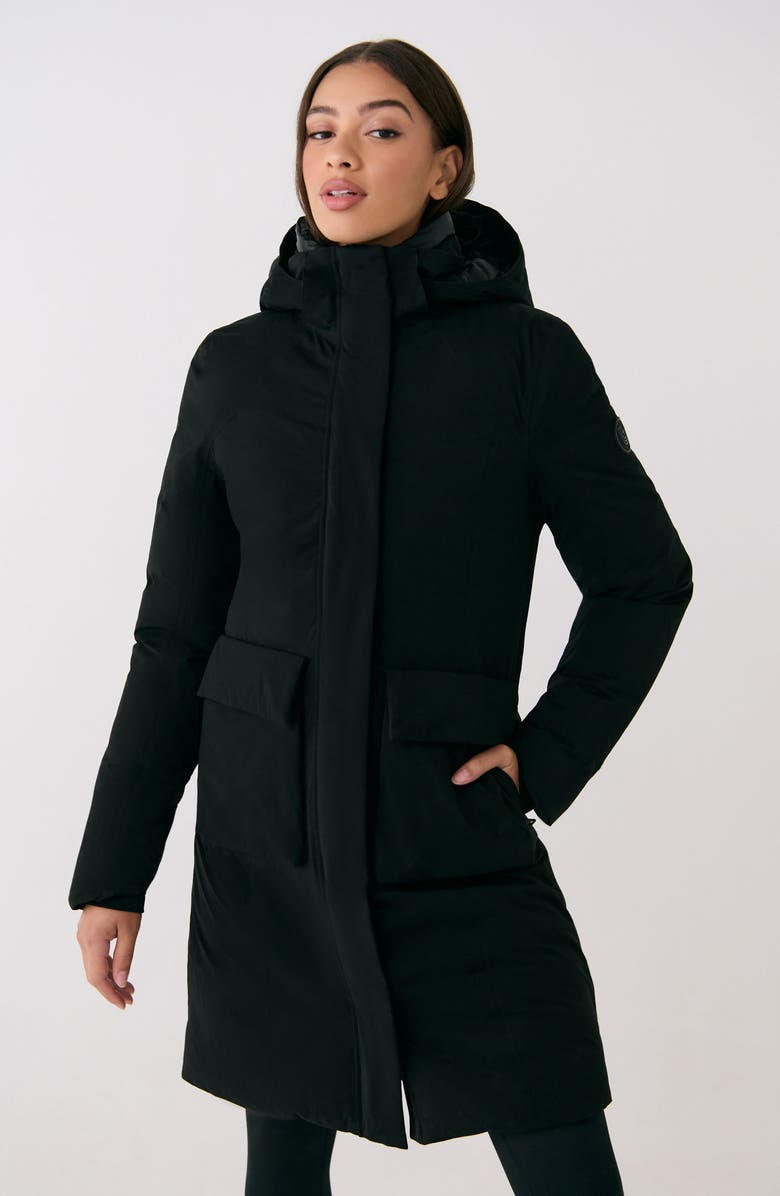 Lole Premium Waterproof Hooded 600 Fill Power Down Jacket, Alternate, color, 