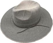 MARCUS ADLER Braided Band Straw Panama Hat
