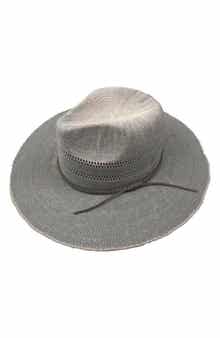 MARCUS ADLER Braided Band Straw Panama Hat