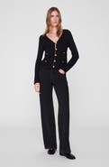 ANINE BING Tessa Tweed Cardigan