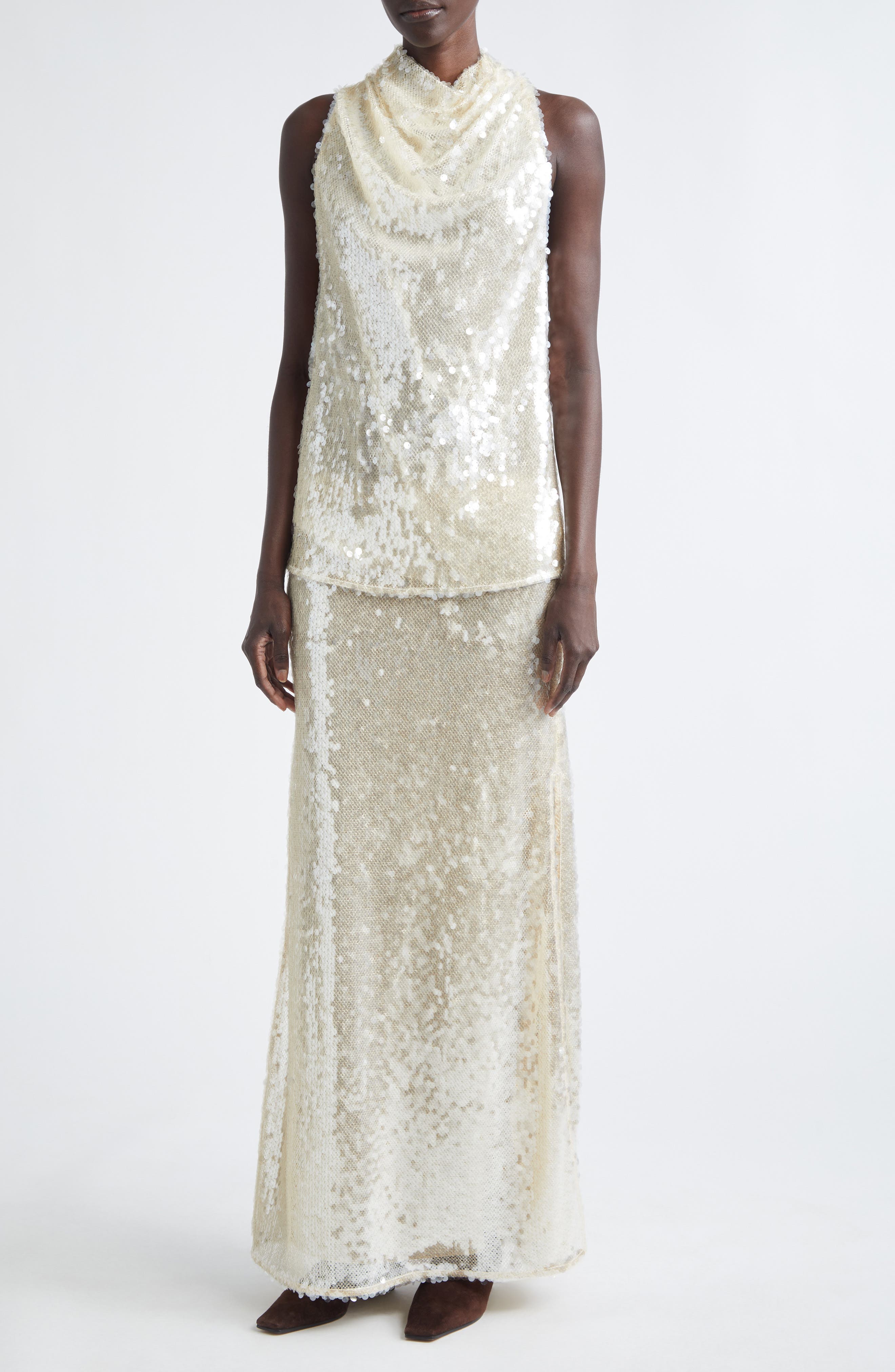 Linnie Sequin Skirt - image 2