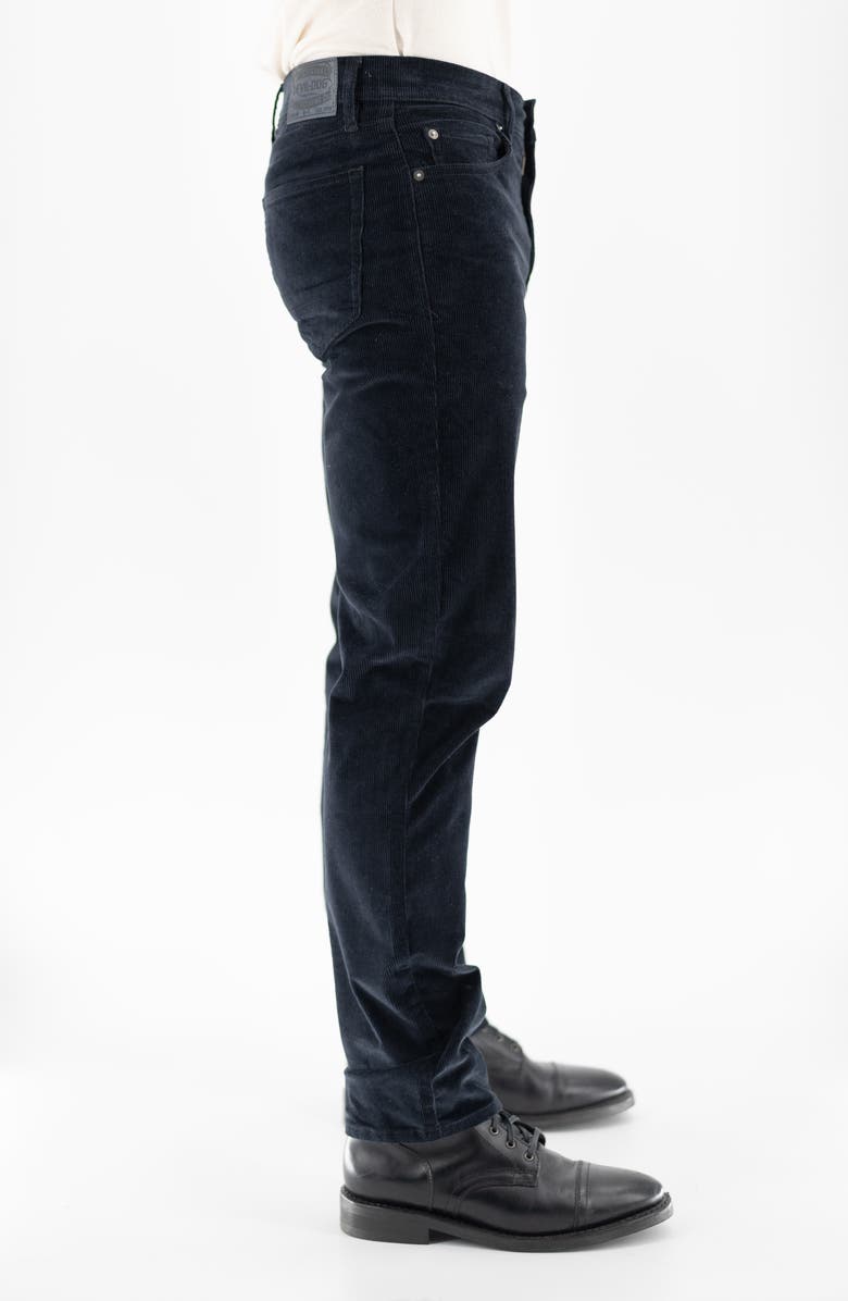 Devil-Dog Dungarees Stretch Corduroy Five Pocket Pants, Alternate, color, Black